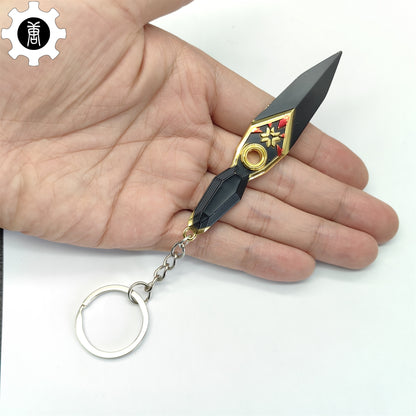Val Champions 2023 Kunai Metal Keychain