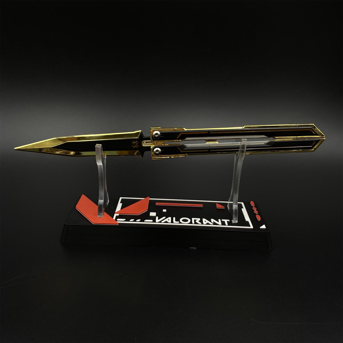 Metal Champions 2025 Butterfly Knife Replica - Dull Blade Prop For Collection