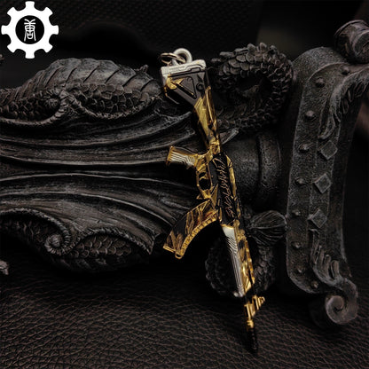 Tiny Champions 2021 Vandal Gun Metal Keychain