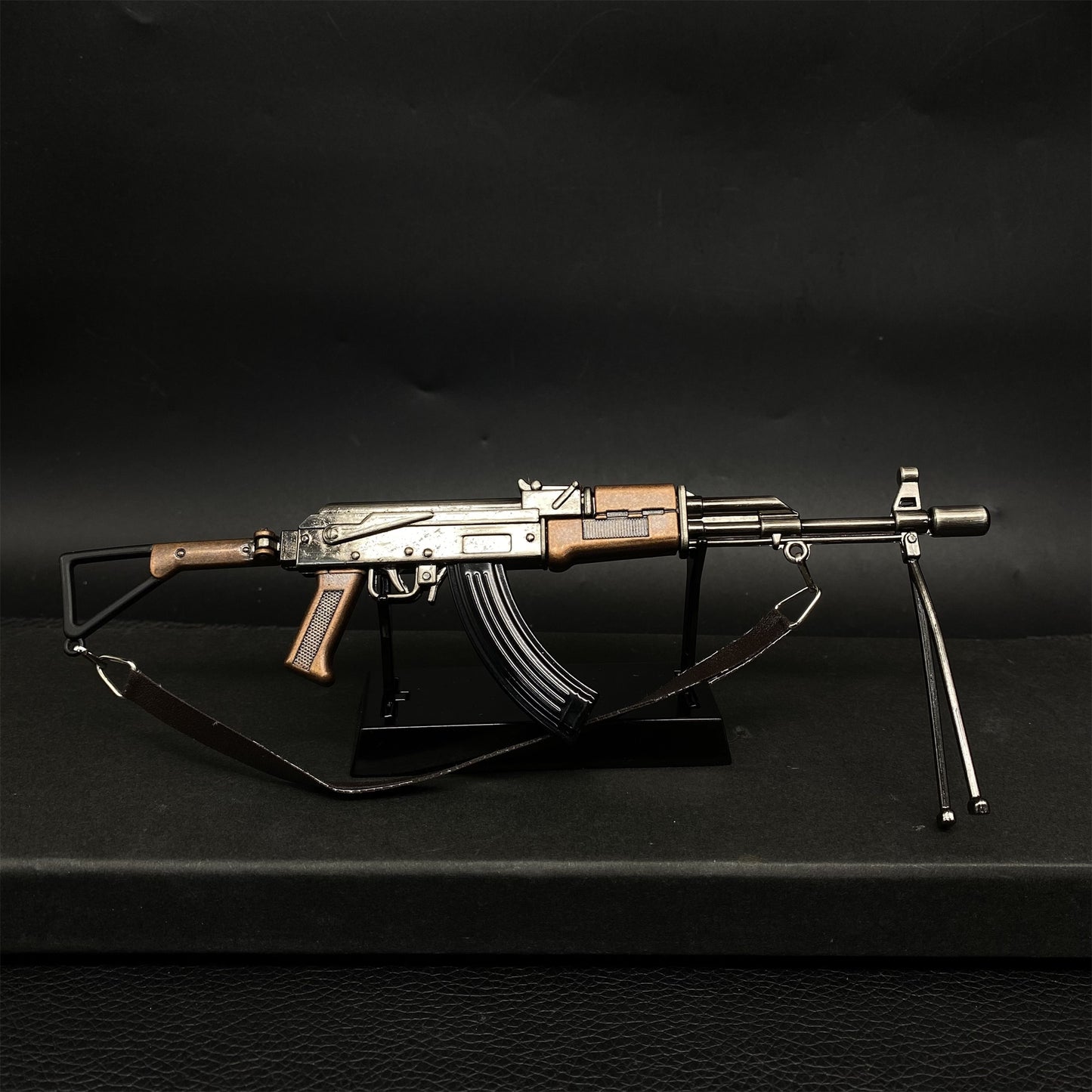 Metal AK-47 Assault Rifle RPK Light Machine Type-81 China 56 AK Gun Miniature