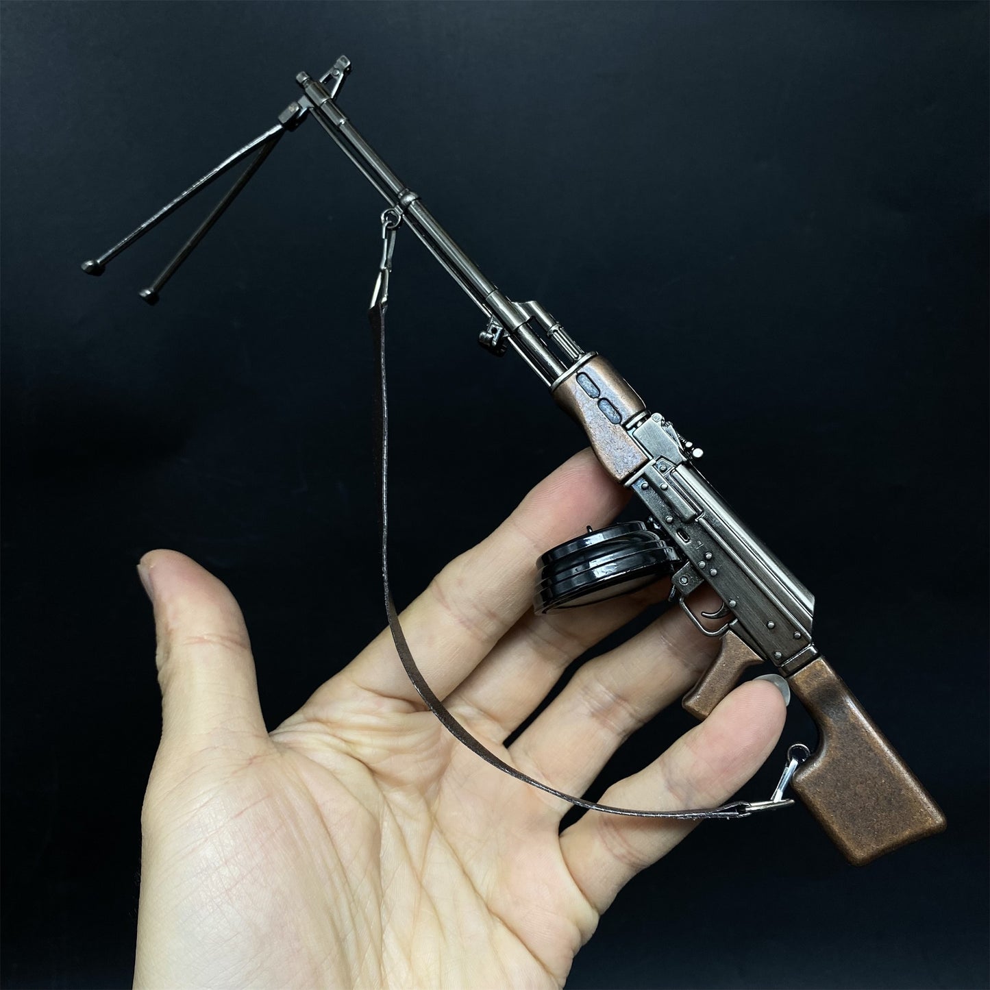 Metal AK-47 Assault Rifle RPK Light Machine Type-81 China 56 AK Gun Miniature