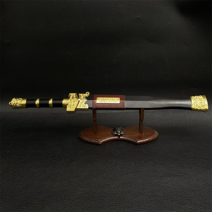 Cool Weapons Chinese Style Swords Metal Tiny Sword Replica 8 Options