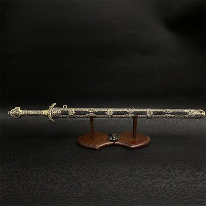 Cool Weapons Chinese Style Swords Metal Tiny Sword Replica 8 Options