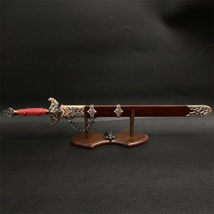 Cool Weapons Chinese Style Swords Metal Tiny Sword Replica 8 Options