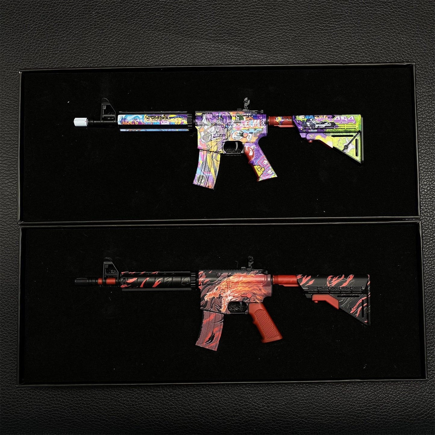 Most Popular Howl In Living Color Skin M4A4 Gun Miniature For Display