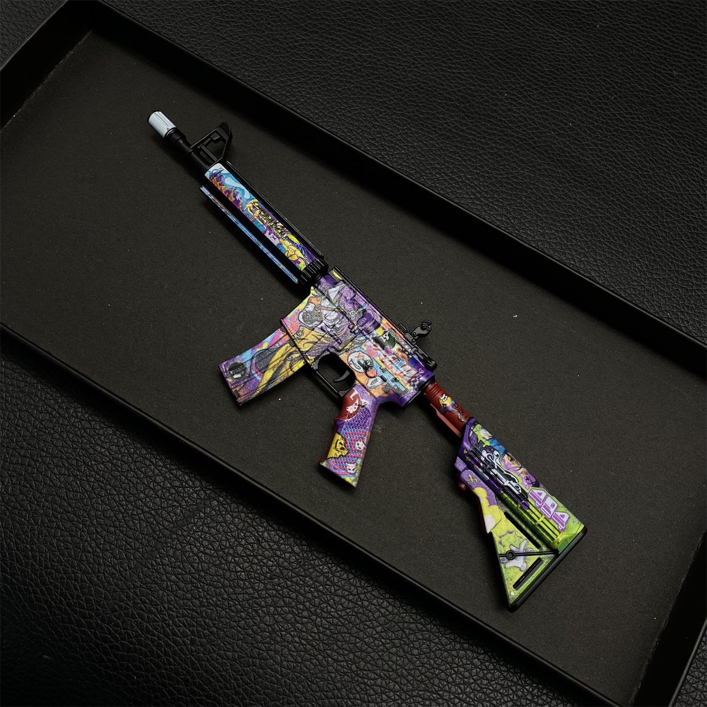 Most Popular Howl In Living Color Skin M4A4 Gun Miniature For Display