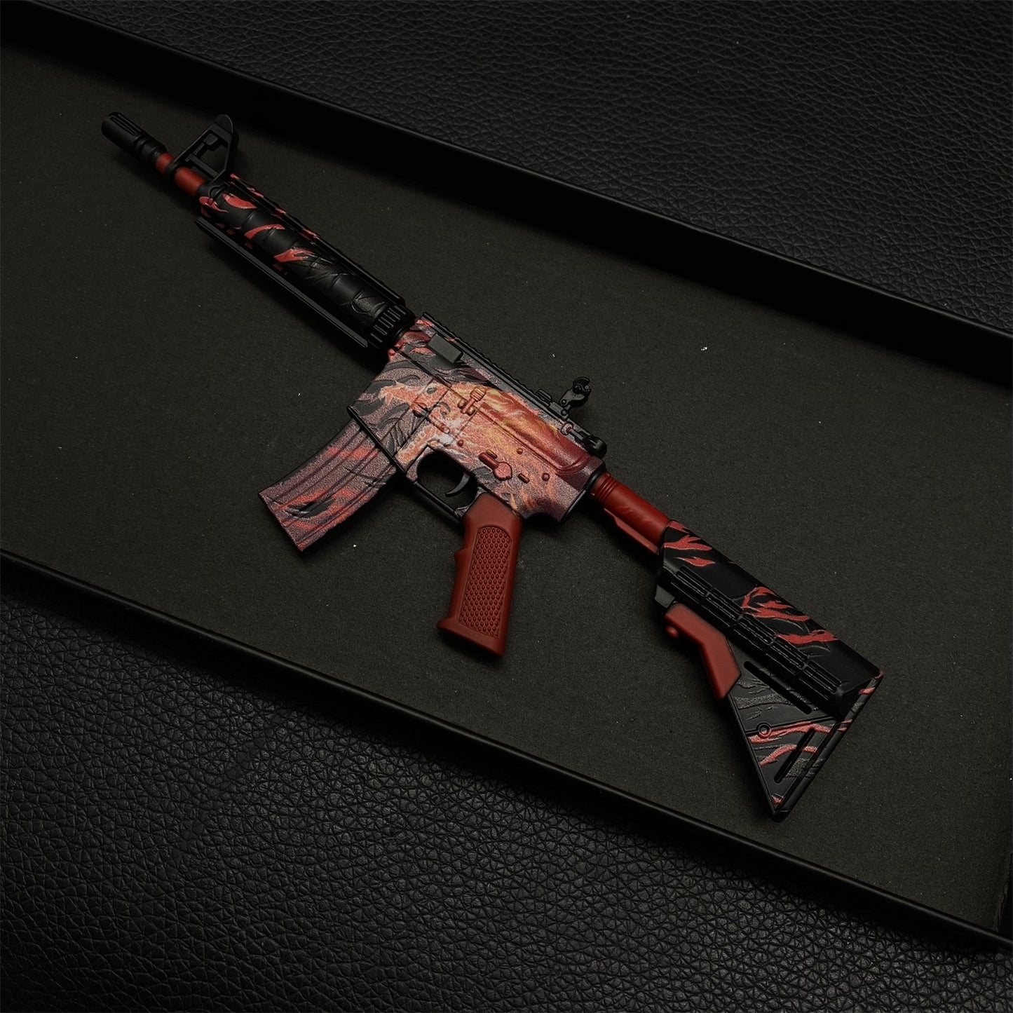 Most Popular Howl In Living Color Skin M4A4 Gun Miniature For Display