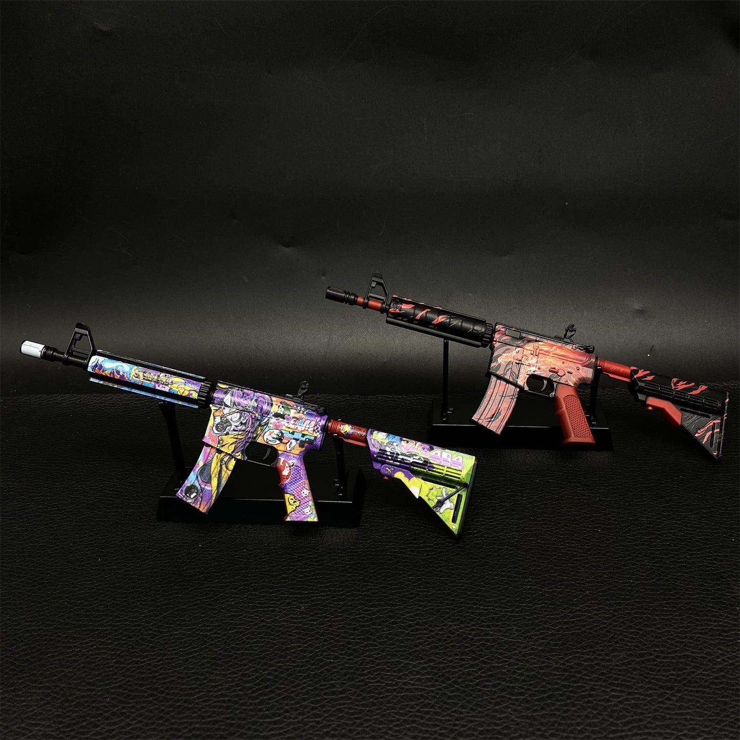 Most Popular Howl In Living Color Skin M4A4 Gun Miniature For Display