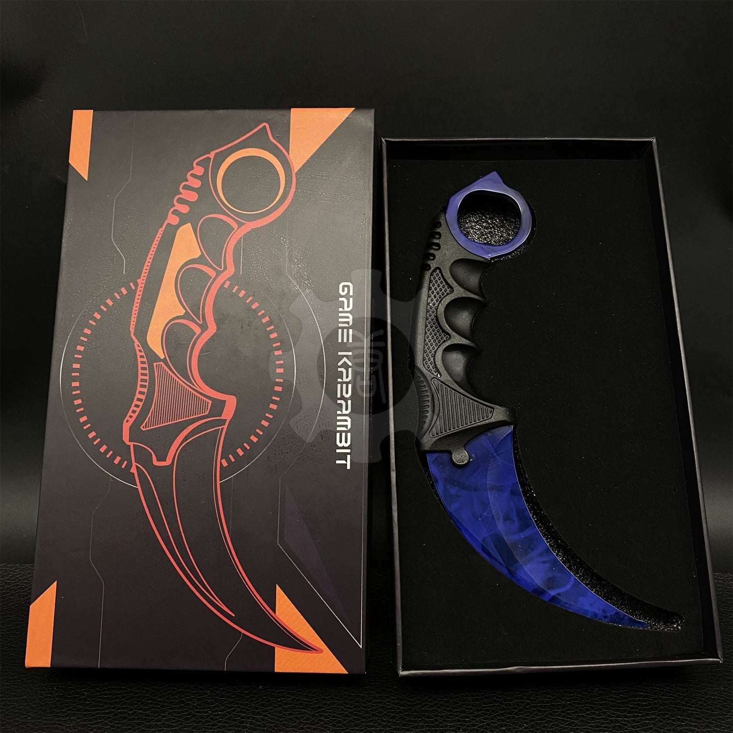 Global Offensive Game Karambit Blunt Blade Replica With Gift Box