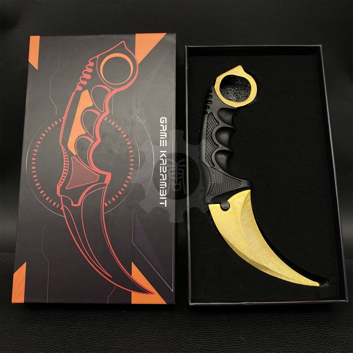 Global Offensive Game Karambit Blunt Blade Replica With Gift Box
