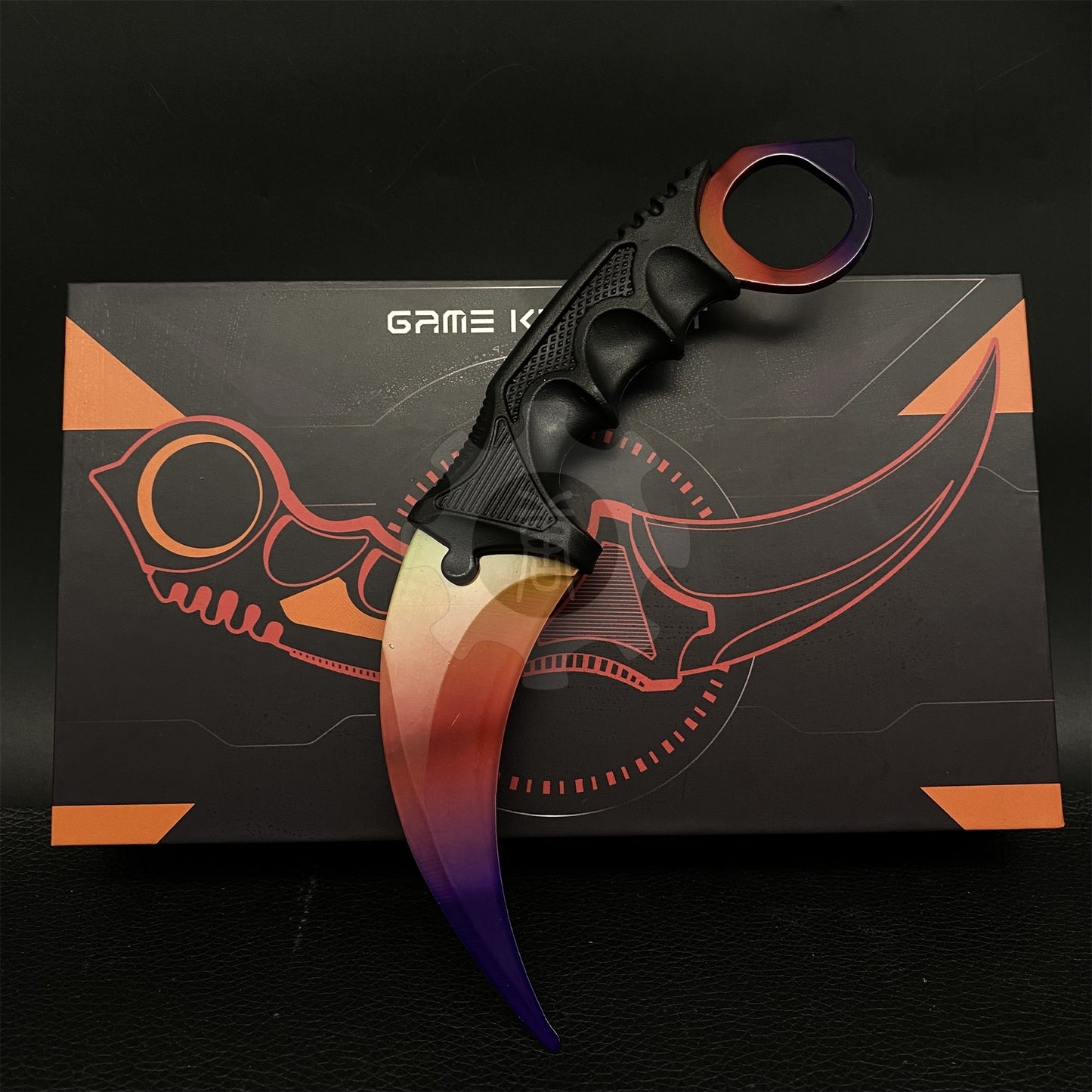 Global Offensive Game Karambit Blunt Blade Replica With Gift Box
