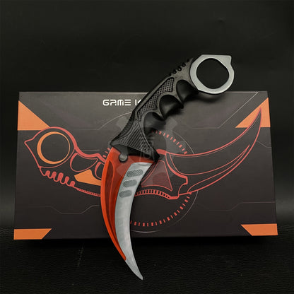 Global Offensive Game Karambit Blunt Blade Replica With Gift Box