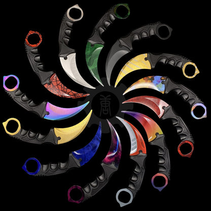 Global Offensive Game Karambit Blunt Blade Replica With Gift Box