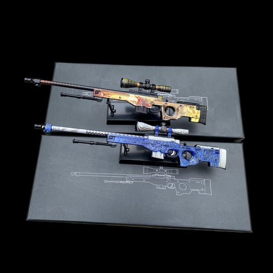 Metal CS Dragon Lore & Gungnir AWP Miniature