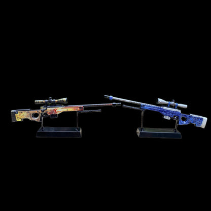 Metal CS Dragon Lore & Gungnir AWP Miniature