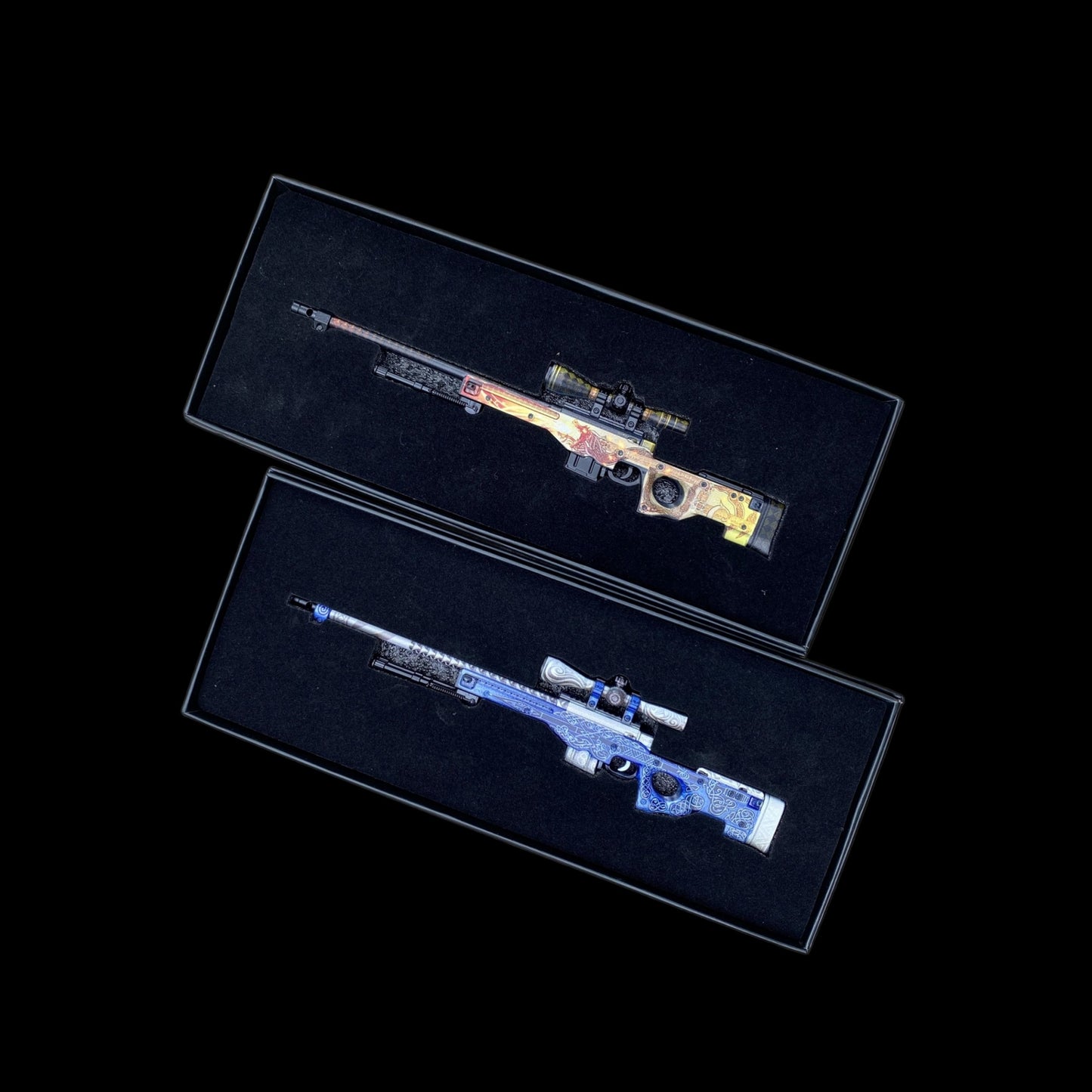 Metal CS Dragon Lore & Gungnir AWP Miniature
