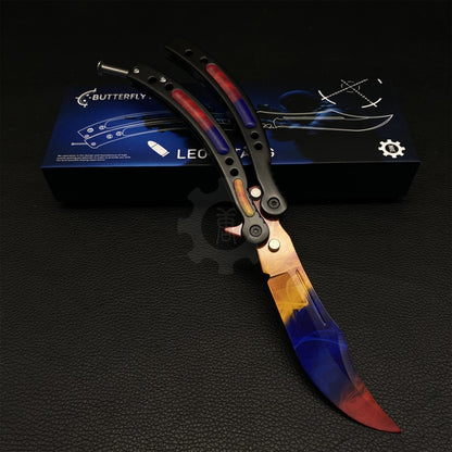 GO Game Butterfly Knife Game Balisong Trainer IRL