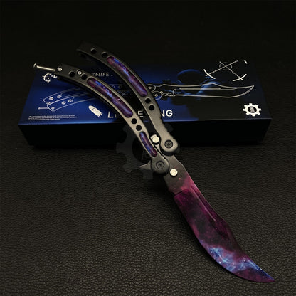 GO Game Butterfly Knife Game Balisong Trainer IRL