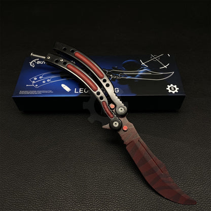 GO Game Butterfly Knife Game Balisong Trainer IRL