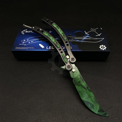 GO Game Butterfly Knife Game Balisong Trainer IRL