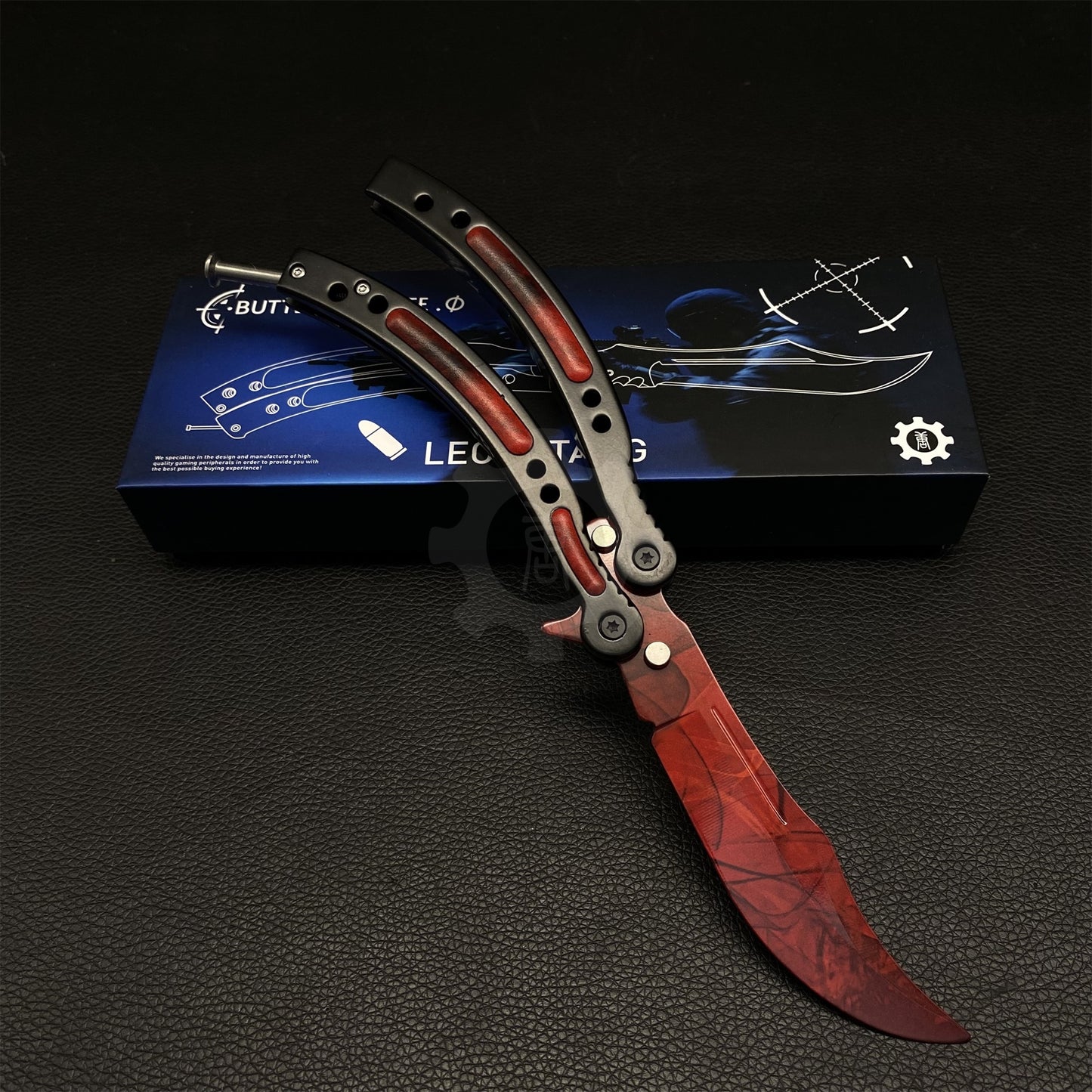 GO Game Butterfly Knife Game Balisong Trainer IRL