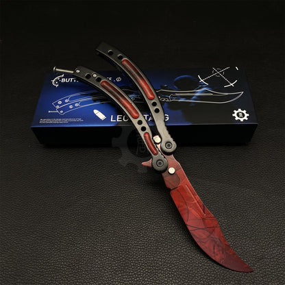 GO Game Butterfly Knife Game Balisong Trainer IRL