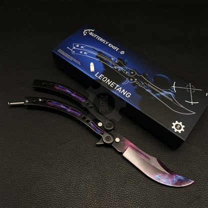 GO Game Butterfly Knife Game Balisong Trainer IRL
