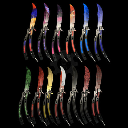 GO Game Butterfly Knife Game Balisong Trainer IRL