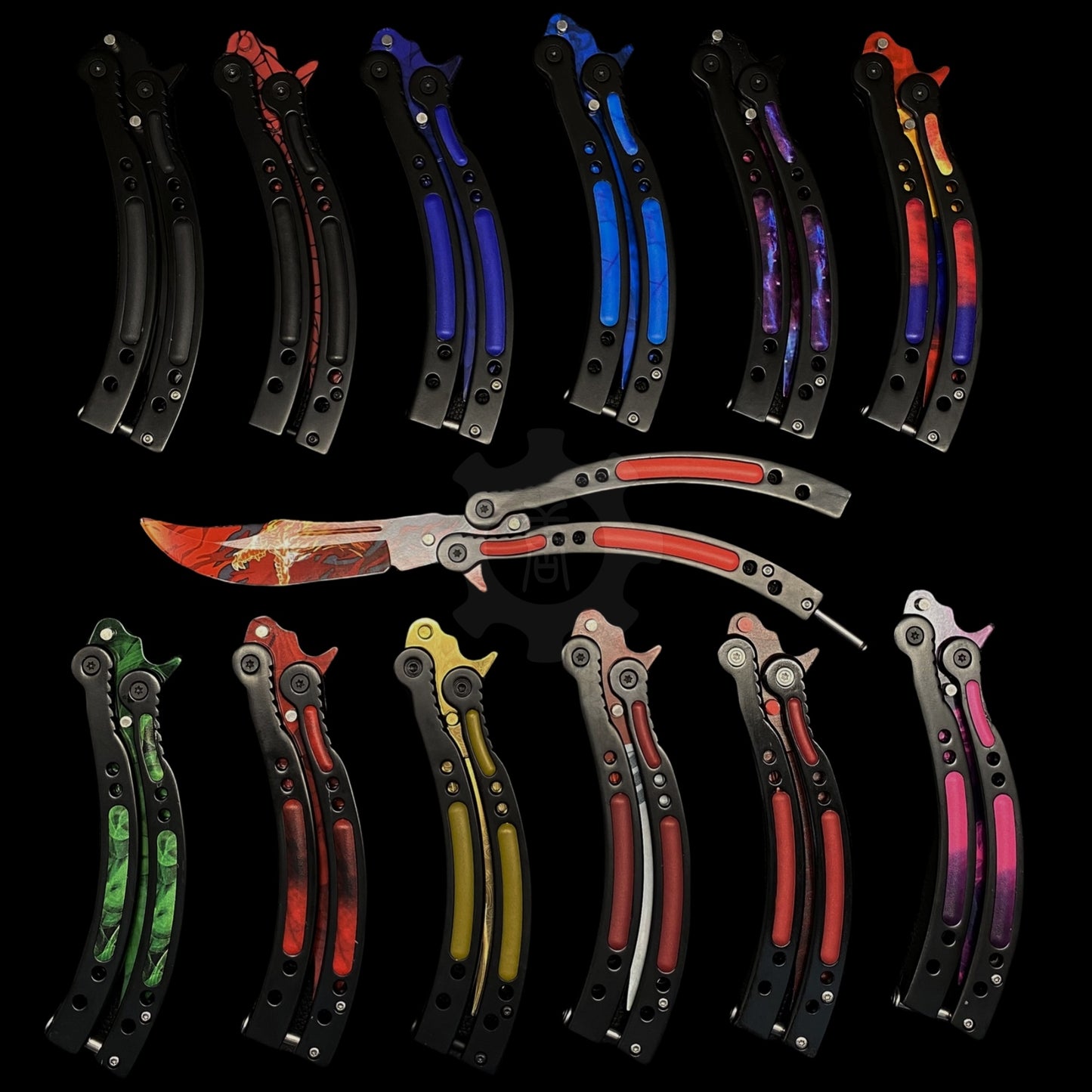 GO Game Butterfly Knife Game Balisong Trainer IRL