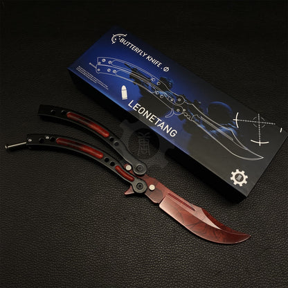 GO Game Butterfly Knife Game Balisong Trainer IRL