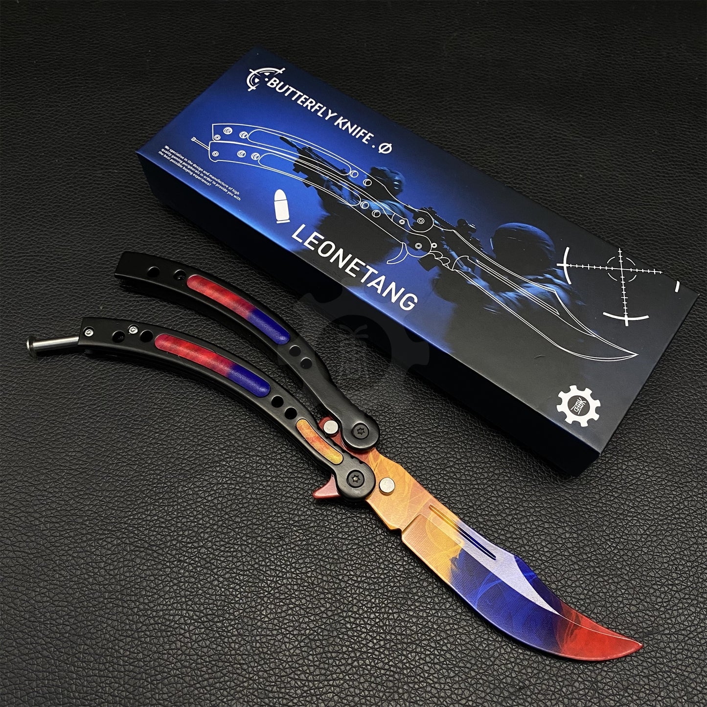 GO Game Butterfly Knife Game Balisong Trainer IRL
