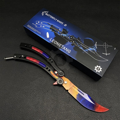 GO Game Butterfly Knife Game Balisong Trainer IRL