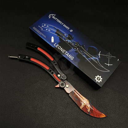 GO Game Butterfly Knife Game Balisong Trainer IRL