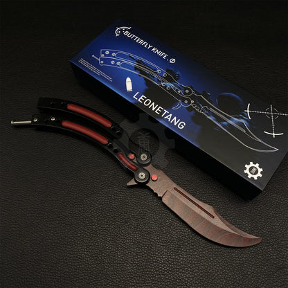 GO Game Butterfly Knife Game Balisong Trainer IRL