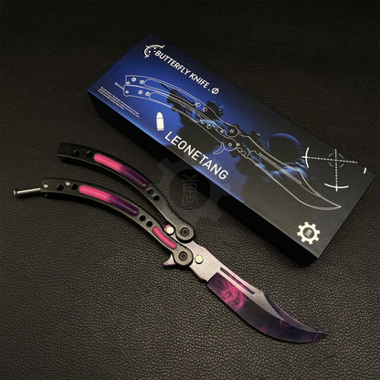 GO Game Butterfly Knife Game Balisong Trainer IRL