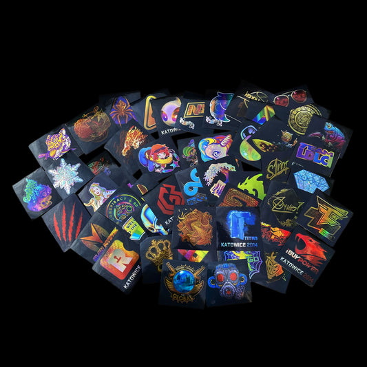 IRL 50 CSGO Classical Holographic Stickers