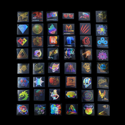 IRL 50 CSGO Classical Holographic Stickers