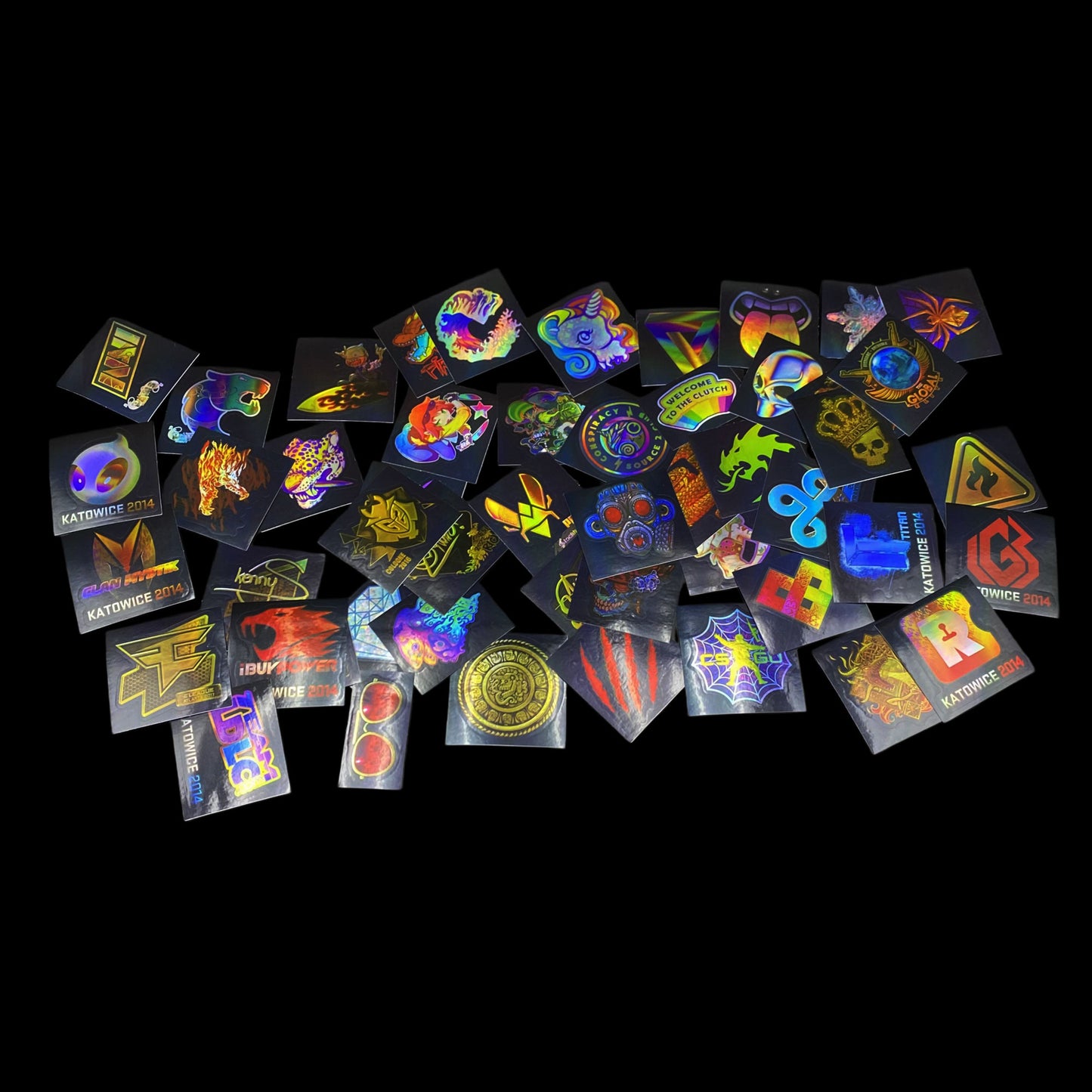 IRL 50 CSGO Classical Holographic Stickers