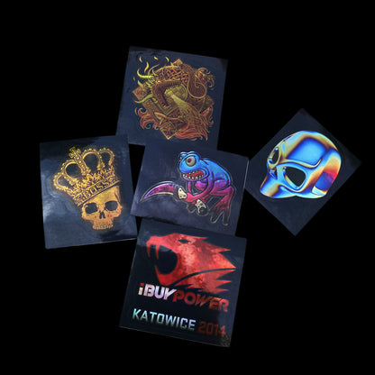 IRL 50 CSGO Classical Holographic Stickers
