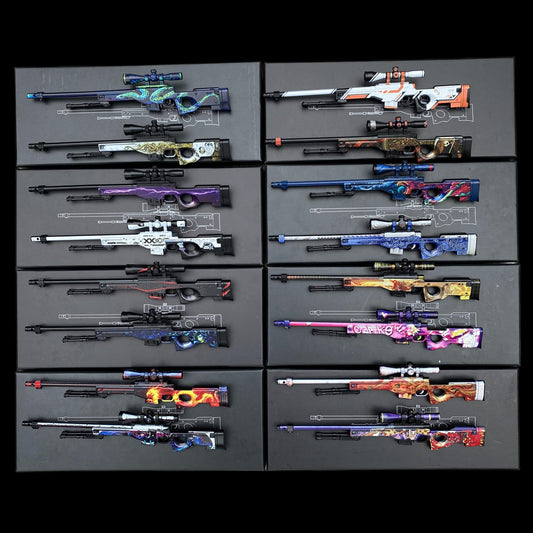 Ultimate Hot CS2 AWP Skin Tiny Gun Collection - Lore Gungnir Crakow Neo-Noir Medusa Worm God