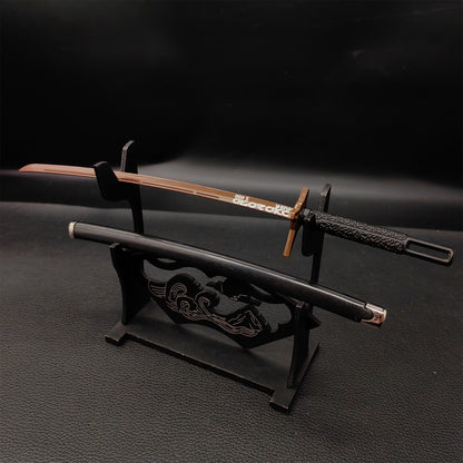 Cyberpunk Style Mini Katanas Jinchu Maru Black Unicorn Byakko Thermal Katana Errata Headhunter Knife 5 in 1 Pack