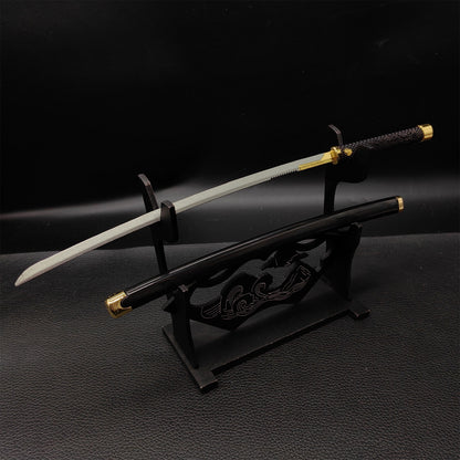 Cyberpunk Style Mini Katanas Jinchu Maru Black Unicorn Byakko Thermal Katana Errata Headhunter Knife 5 in 1 Pack