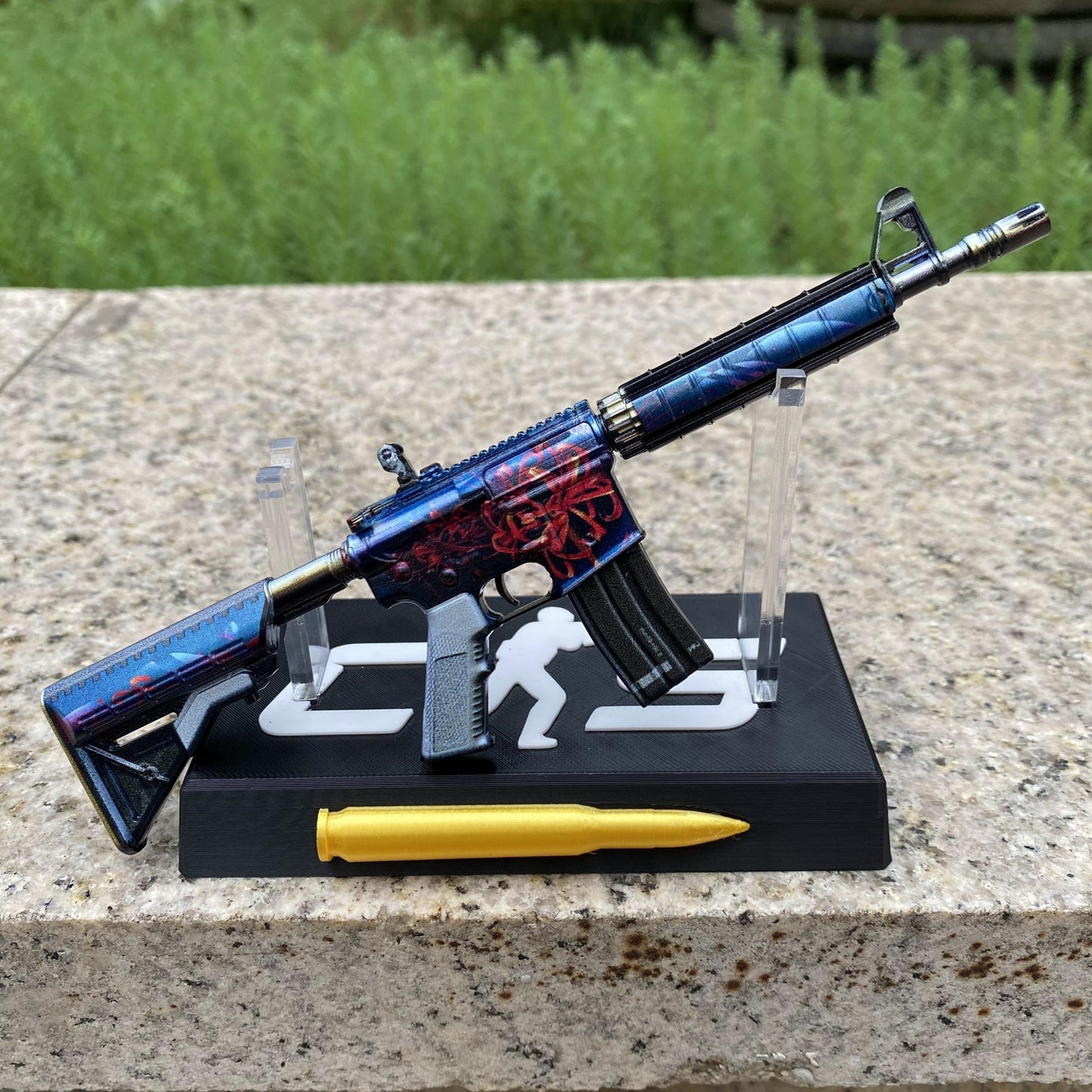 M4A4 Spider Lily Mini Metal Replica For Collection