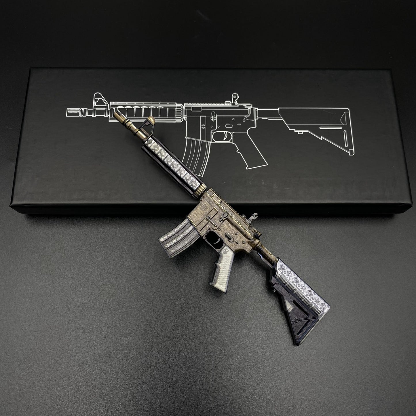 CS M4A4 Royal Paladin Mini Metal Replica For Collection