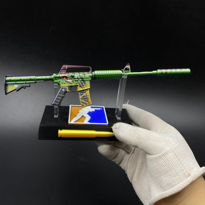 CS M4A1‑S Emphorosaur-S Metal Tiny Gun Replica for Collectible
