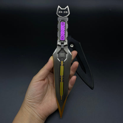 Delta Force Hackclaw Alloy Dagger Replica Game Prop Collectible
