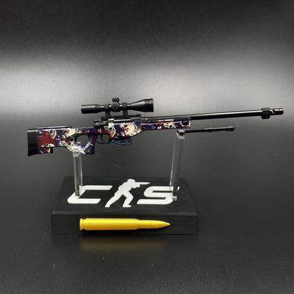 CS Tiny Gun Acheron AWP Metal Miniature For Collection