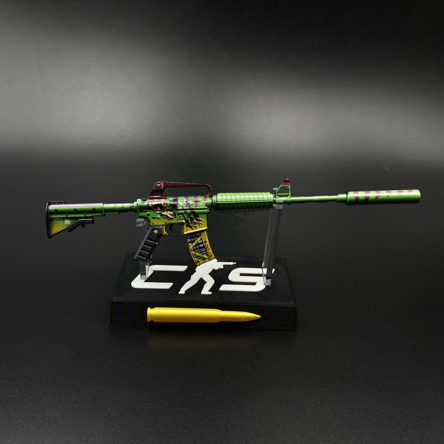 CS M4A1‑S Emphorosaur-S Metal Tiny Gun Replica for Collectible