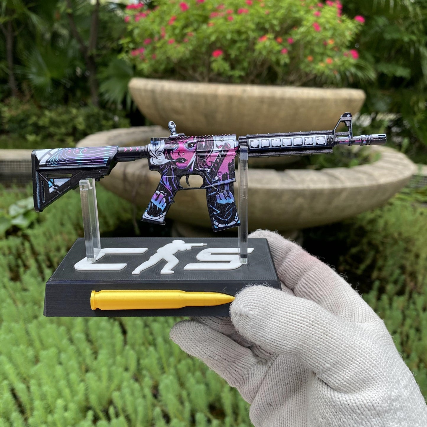 CS M4A4 Neo-Noir Mini Metal Replica For Collection