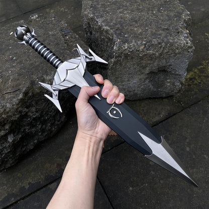 Metal Mehrunes Dagon Razor Dagon Dagger Blunt Blade 1:1 Replica